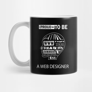 Web Designer T-Shirt Mug